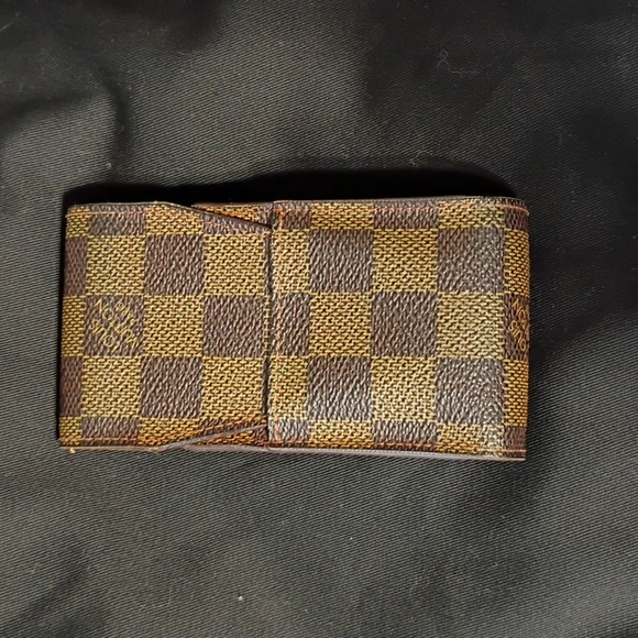 Louis Vuitton Damier Brown and Tan Cigarette Case - Picture 1 of 4